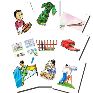 Lakȟótiya Wóglaka Po! - Speak Lakota! Level 3 Flashcard Set